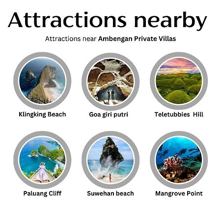 Ambengan Private Villas Toyapakeh Eksteriør bilde